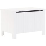 Furnova Škatla za shranjevanje s pokrovom RANA bela 80x49x54cm borovina, (21956006) | Shoptok.si