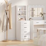  Highboard s ladicama Bijelo 40 x 41 x 135 cm Konstruirano drvo | shoptok.hr