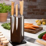 Zassenhaus Magnetno stojalo za nože h25,5cm / vrtljivo / les, inox, (5000200046) | Shoptok.si
