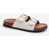 Boto FG2 Women's sandals with buckles white Oliena | shoptok.hr