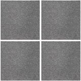  Tepih pločica Smeđa 50 x 50 cm 4 pcs PP i bitumen | Eponuda.com