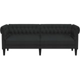  Trosjed Chesterfield crni od tkanine | Eponuda.com