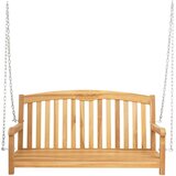  Ljuljačka Prirodna 114 x 61 x 61,5 cm Čvrsto teak drvo | shoptok.hr