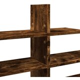 vidaXL Zidna polica boja hrasta 124,5x18x60,5 cm konstruirano drvo | shoptok.hr