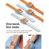 Moft dvobarvni magnetni pašček za Apple Watch 42/44/45/46/49 mm | Shoptok.si