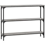  Konzolni stol boja hrasta 100 x 22 5 x 75 cm konstruirano drvo | shoptok.hr