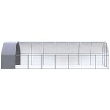 Vanjski kokošinjac 3 x 8 x 2 m od pocinčanog čelika | shoptok.hr