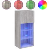 TV ormarić s LED svjetlima boja hrasta 40,5x30x90 cm | shoptok.hr