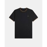 Fred Perry Majice s kratkimi rokavi M1588 Črna | Shoptok.si