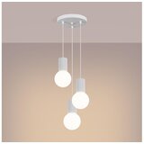 Sollux Obesna svetilka HALO 3P bela, (5000352314) | Shoptok.si