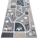 RugsX Preproge Preproga FUN Strade za otroke, ulica, mesto 140x190 cm Siva | Shoptok.si