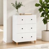  Ormar s ladicama Bijela 66 x 34 5 x 90 cm Konstruirano drvo - Bijela Cijene