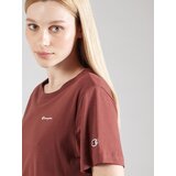 Champion Authentic Athletic Apparel Majica hrđavo smeđa / bijela | shoptok.hr