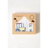 set peškira za dečaka traktor 2/1