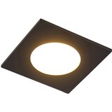 QAZQA Sodobna vgradna točkovna črna barva, vključno s 3-stopenjsko LED zatemnitvijo IP65 - preprosto Cene