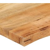 Stolna ploča 140x60x2,5cm od masivnog drva manga sa živim rubom | shoptok.hr
