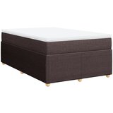 Maison Chic Box spring postelja - Vzmetna postelja z vzmetnico temno rjava 120x190 cm blago SL5393, (21900743) | Shoptok.si