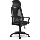  Uredska stolica Praga Micro-Mesh - crna Slike