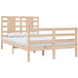  Posteljni okvir iz trdne borovine 120x200 cm, (20647298) | Shoptok.si