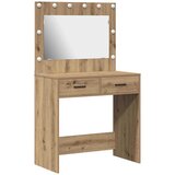  Toaletni stol s ladicama Umjetnički hrast 78,5 x 41 x 135 cm | shoptok.hr