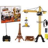 Lean Toys Gradbeni žerjav 90 cm R/C Eifflov stolp z daljinskim upravljalnikom | Shoptok.si