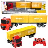 Lean Toys Mercedes-Benz Arocs tovornjak za kontejnerje na daljinsko upravljanje 1:26 | Shoptok.si