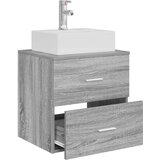  Umivaonik s policom Siva Sonoma 49,5 x 41 x 62,5 cm | shoptok.hr
