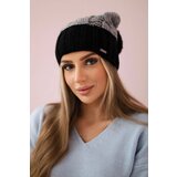 Kesi marka niezdefiniowana Cap with fleece Paris K212 gray+black Cene