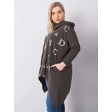 RELEVANCE Blouse-RV-BZ-6458.46P-dark khaki | Shoptok.si