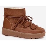 Boto Women's Snow Boots with Lacing Camel Rebekah | Shoptok.si