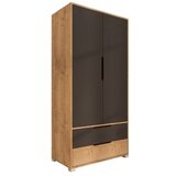 Hanah home ormar flora 90 safir hrast anthracite | ePonuda.com