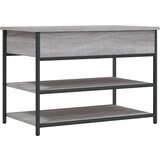  The Living Store Klop za čevlje siva sonoma 70x42,5x50 cm inženirski les - Klop Za Čevlje, (21448317) | Shoptok.si