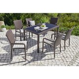 Ambia Garden STOL aluminij rjava, bež | Shoptok.si