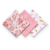 BabyOno Bambus tetra pelene Boho lišće, roza | shoptok.hr