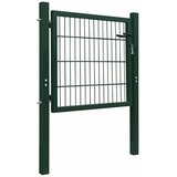  Vrata za ogradu od čelika 100 x 100 cm zelena | shoptok.hr