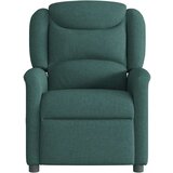  Električni naslanjač temno zeleno blago, (21824859) | Shoptok.si