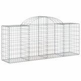  Lučne gabionske košare 7 kom 200x50x80/100 cm pocinčano željezo | shoptok.hr