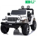 Beneo 12V JEEP Wrangler RUBICON 4x4 Li - auto na akumulator, bijeli | Shoptok.si