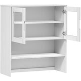  Gornji element za komodu MOLDE bijeli 90x35x100 cm od borovine | shoptok.hr