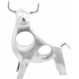  Skulptura bika Srebrno 22 x 9,5 x 34 cm Aluminij | Eponuda.com
