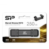 Silicon Power DS72 USB flash drive 250 GB USB Type-A /USB Type-C 3.2 Gen 2 (3.1 Gen 2) Black | shoptok.hr