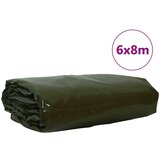 vidaXL Cerada 650g / m² Maslinasto zelena 6 x 8 m Platno s PVC premazom | shoptok.hr