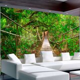  Tapeta - Bridge amid greenery 100x70 Cijene