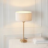  Endon 110728 - Stona lampa HIGHCLERE 1xE14/7W/230V bež/mesing | Eponuda.com