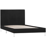 Maison Chic Posteljni okvir - Enojna postelja - Postelja za odrasle črno blago 90x200 cm-J8547, (21773191) | Shoptok.si