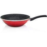 Metalac Tava WOK GRANIT INDUCTION 28cm/3,5lit, Crvena Cijene