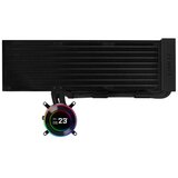 Lian Li Komplet za tekočinsko hlajenje AIO Liquid Cooler HydroShift II LCD-C 360 Fanless, črn | Shoptok.si
