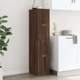 vidaXL Lekarniška omara rjavi hrast 30x41x144,5 cm inženirski les | Shoptok.si