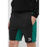 Puma Pamučne kratke hlače boja: crna | shoptok.hr