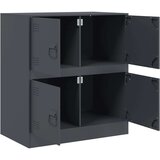 vidaXL Komoda antracit 67 x 39 x 73 cm čelična | shoptok.hr